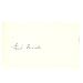 Ford Frick Autographed / Signed 3x5 Card