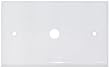 1 Hole Blank Face Plate for F-Pin Connector