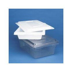 Food Container Lid for All Rubbermaid Poly 18 X 12 Containers, White, Lid Sold Separately