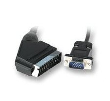 Ex-Pro Scart to 15 Pin VGA Cable (Plug)