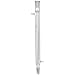 Kimble Kimax 18140-400 Glass Liebig Condenser with Drip Tip and Full Length, 24/40 Joint, 400mm Jacket Length