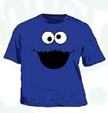 Sesame Street Cookie Monster Head Shirt