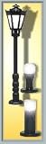 Viessmann 6160 – H0 Gartenleuchten-Set,3 Leuchten,schwarz