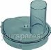 Kenwood food processor lid assembly