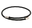Backstage Black Guitar String Bracelet