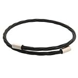 Backstage Black Guitar String Bracelet