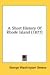 Search : A Short History Of Rhode Island (1877)