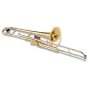 Jupiter 528 Series Valve Trombone, 528 Lacquer - Yellow Brass Bell