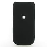 Crystal Hard BLACK RUBBERIZED Faceplate Cover Case for SAMSUNG M340 MANTRA  ....