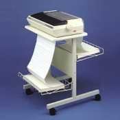 BALT 12603 TG-1 Classic Printer Stand, Front/Rear/Bottom Feed, 24w x 24d x 29h, Gray
