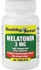 Melatonin 3mg with Vitamin B-6 2 Bottles of 20 Tablets = 40 Tablets
