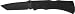 Ka-Bar G10 Mule, Black G-10 Handle, Black Tanto Blade, Plain