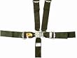 Driver Restraints 3 in. Complete Set Latch 5 Point Blue