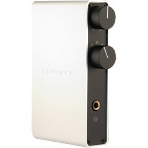  NuForce Icon HDP Silver High Performance Headphone Amp, DAC and Pre amplifier 