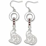 Ottawa Senators MVP Crystal Earrings