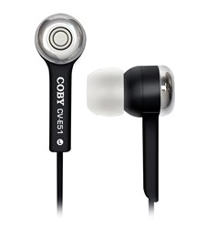 Coby CVE52BLK Jammerz Isolation Stereo Earphones (Black) 21IlIMv6A3L Coby CVE52BLK Jammerz Isolation Stereo Earphones (Black)