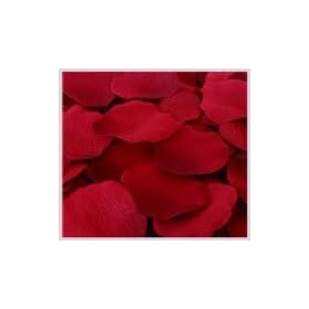 RED Silk Rose Petals - 200 red petals per bag