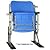 Daytona International Speedway Blue Generic Plastic Chair with Black Track Bottom