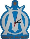 Pendule Logo OM en mousse