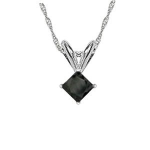2.00ct Single stone Natural Treated Black Princess Cut 21IluWo6kjL 2.00ct Single stone Natural Treated Black Princess Cut