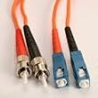 Fiber Optic Cable, SC to ST, Multimode Duplex (62.5/125) - 15 Meter