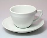 リチャード・ジノリ　ボンジョルノホワイト１２０ｃｃコーヒーカップ＆ソーサー