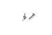 Zinc Plated Steel Star Drive Pan Head Self Tapping Screw M1.4