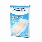 Nexcare Waterproof Clear Bandage, Knee And Elbow, 8 ct Packages (Pack of 6)