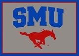 Southern Methodist (SMU) Mustangs 7' 8 x 10' 9 Team Spirit Area Rug