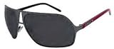 DSO Eyewear "GAUGE" Black Chrome - Black Temples - Smoke Polarized Lenses