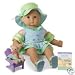 American Girl Bitty Baby Tropical Waves Beach Swimsuit outfit (fits bitty twin)