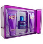 RALPH HOT by Ralph Lauren Gift Set for WOMEN: EDT SPRAY 3.4 OZ & BODY LOTION 3.4 OZ & SHOWER GEL 3.4 OZ