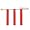 Triple Threat Flag Football Belts - Red (EA)