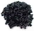 200 PCS 2.8mm Black Color Copper Tubes Beads Locks Micro Rings for I Tipped Human Hair Extensions