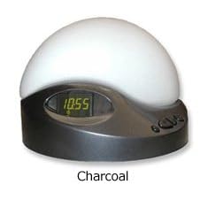 Digital SunRise Dawn Dusk Simulator Clock - (Charcoal Programmable Model) by Bio-Brite, Inc.