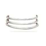 3 Row Polished Toe Ring