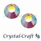 100x SWAROVSKI KRISTALLSTEINE (AURORE BOREALE) REGENBOGEN FARBEN FOILED FLACHER RUECKEN SC Preisvergleich
