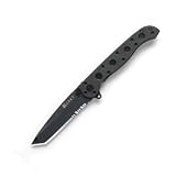M16 EDC, Black Zytel Handle, Black Tanto Blade, ComboEdge