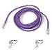 Belkin Rj45 Cat5e Patch Cable - 2ft - Purple ( A3l791-02-pur )