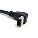 CY IEEE 1394 1394a Firewire 400 6pin 90 Degree Down Right Angled to 6pin Straight Data Video Cable 80cm