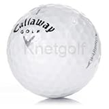 60 AAA CALLAWAY WARBIRD USED GOLF BALLS + FREE TEES