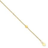 14k Yellow Gold Ajustable Chain