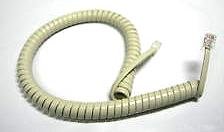 Handset Cord 9 Ft Ash Heavy Duty for Nortel, M-series, NEC D-term, Classic Siemens / Rolm and More New in a Factory Sealed Bag