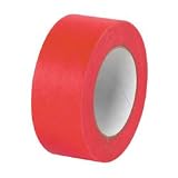 3/4 x 60 Yards Red Industrial Masking Tape 6.2 Mil (T934003R)