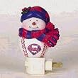 Philadelphia Phillies 5" Snowman Night Light - MLB Baseball