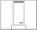 Base Unit 1dr Crn 24x22x36 - Contour Standing Height Base Cabinet, Corner Cabinet