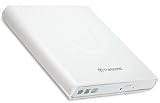 Transcend Mobile USB 2.0 8x DVD Writer External Optical Disk Drive TS8XDVDRW (White)
