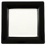 Villeroy & Boch Wonderful World Black 8 1/4 square salad plate