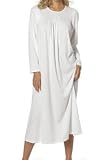 Calida Soft Cotton Long Sleeve Nightgown (33300)