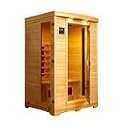 Lifesmart Deluxe 2 Person Infrared Sauna with 5 Ceramic Heaters. Featuring Full Radio,CD player and MP 3 Hook-up W/Speakers